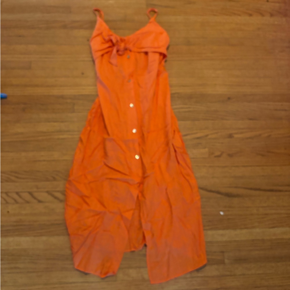 Ellison Orange Dress
